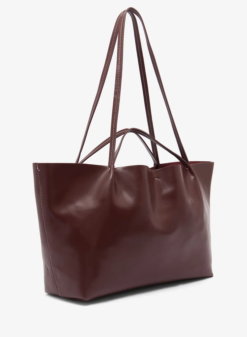 ELLA East-To-West Tote Bag With Handle And Strap